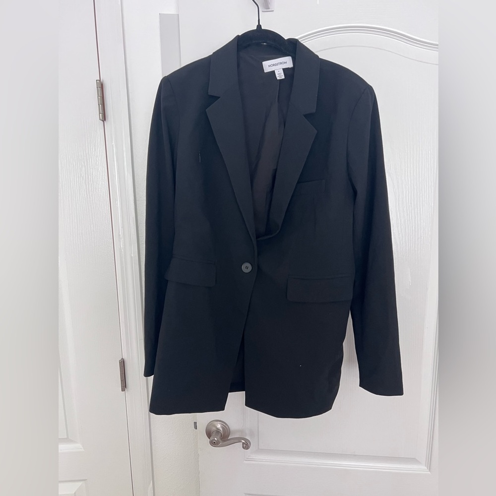 Women’s Black Nordstrom Blazer SZ L